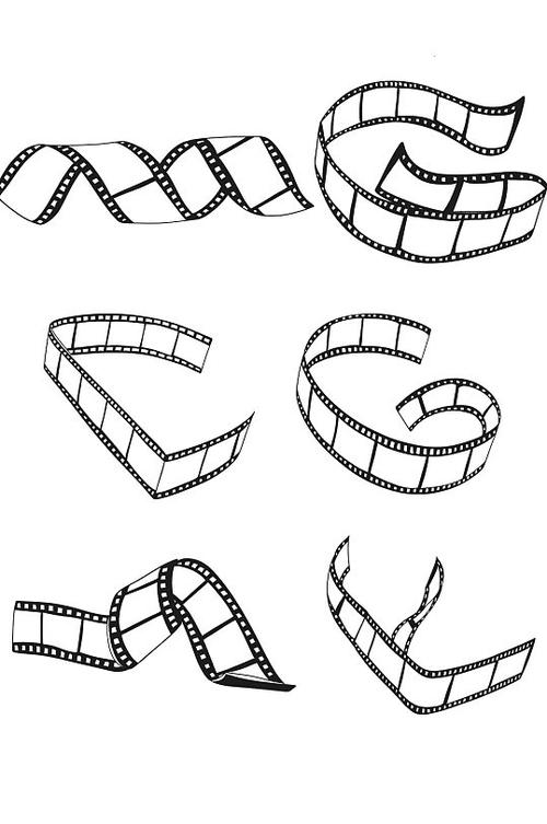 胶卷带怎么画