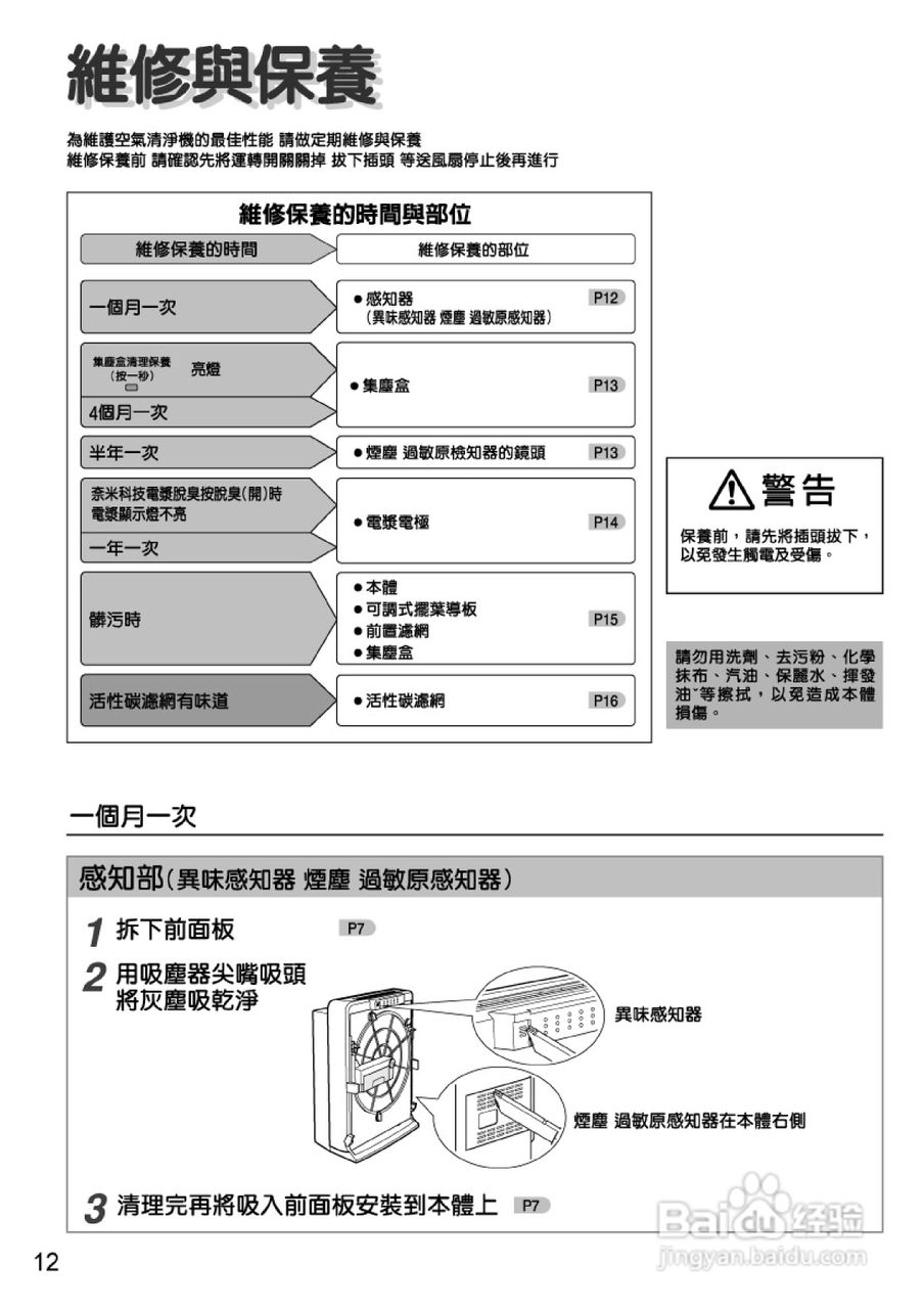 三菱空气净化器使用说明