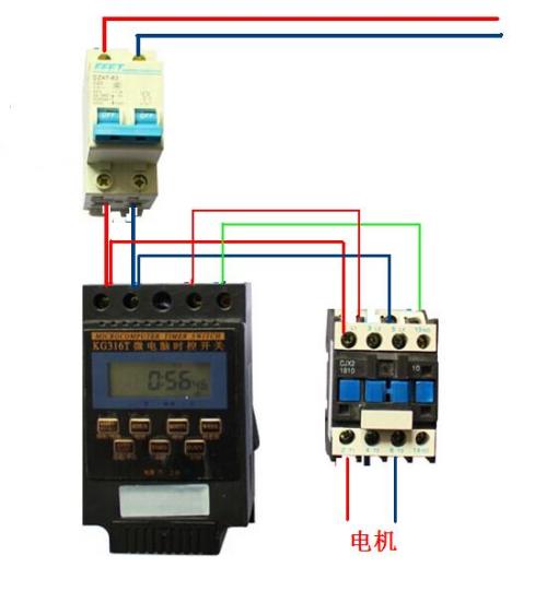 定时器怎么安装线路