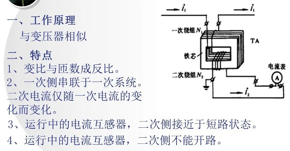 电压式互感器和电流式互感器工作原理