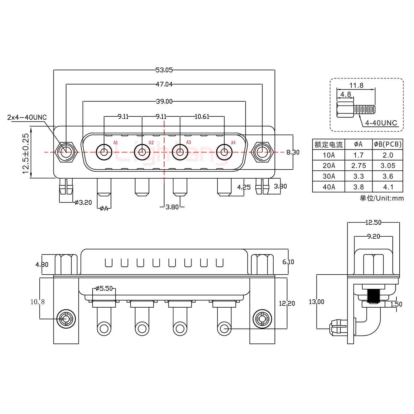 pcb插座与液压胶管连接