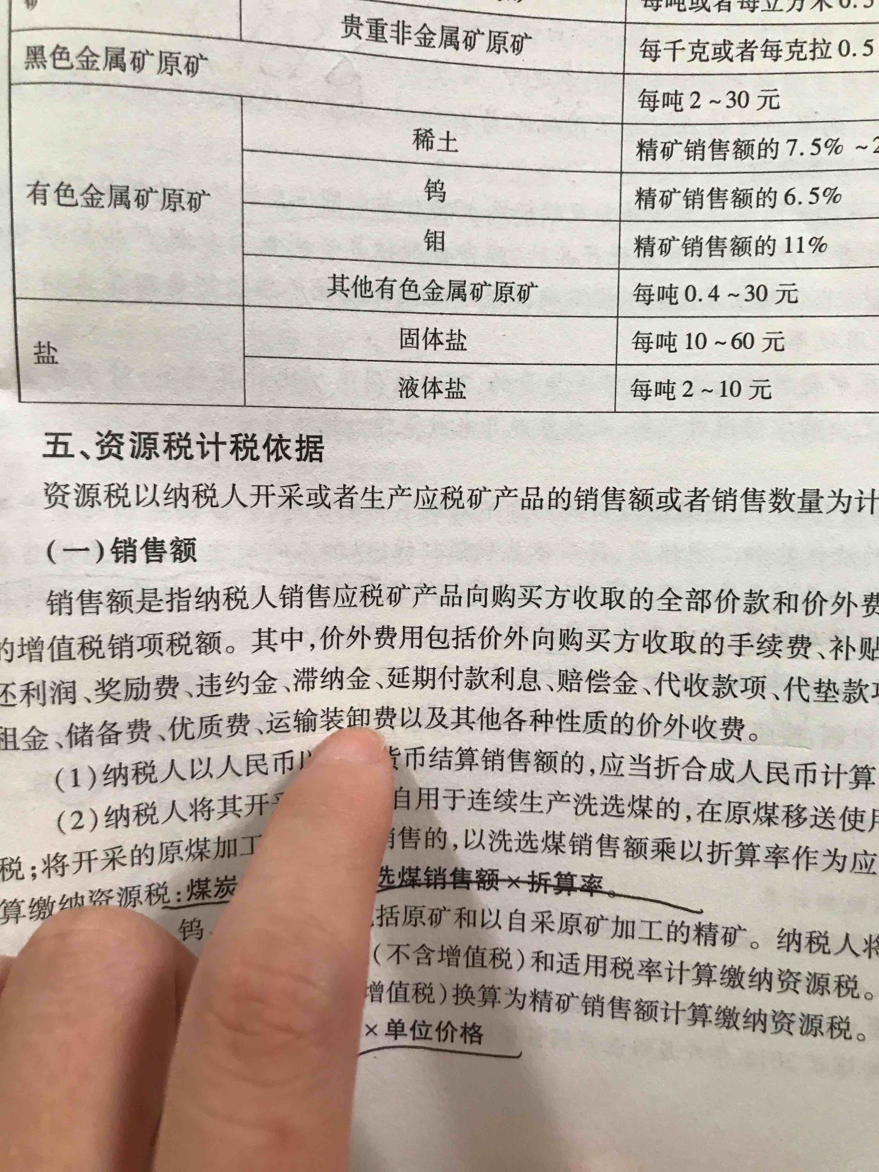 铜矿资源税怎么计算