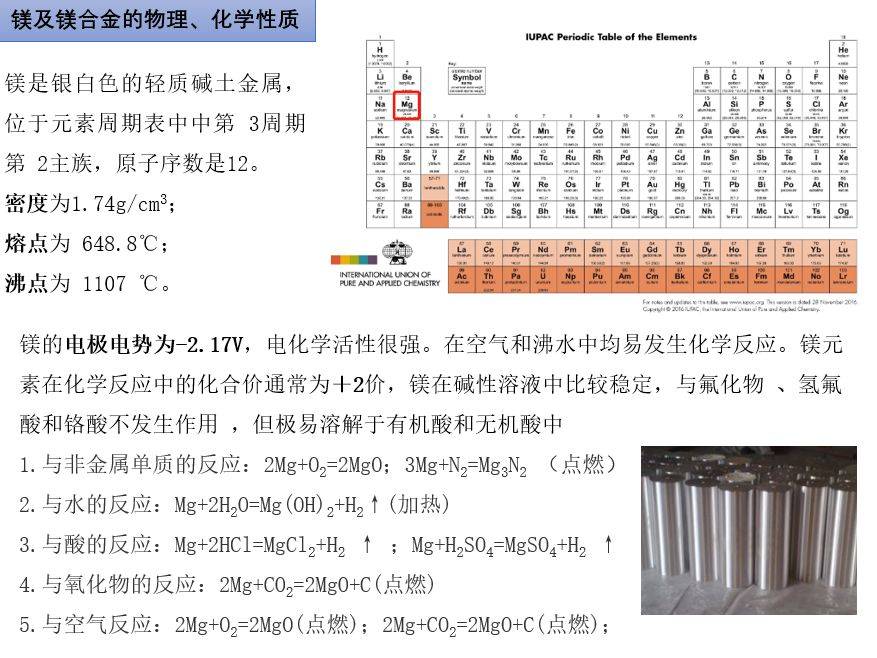 金属钼化学性质