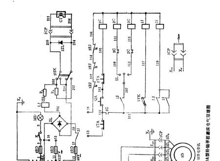 磨床电路接线图