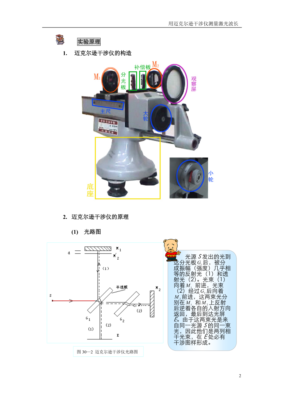 干涉仪的使用方法