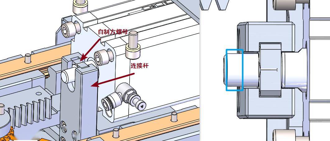 气缸卡扣怎么拆