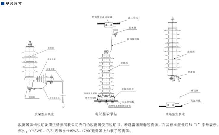 阀型避雷器安装位置