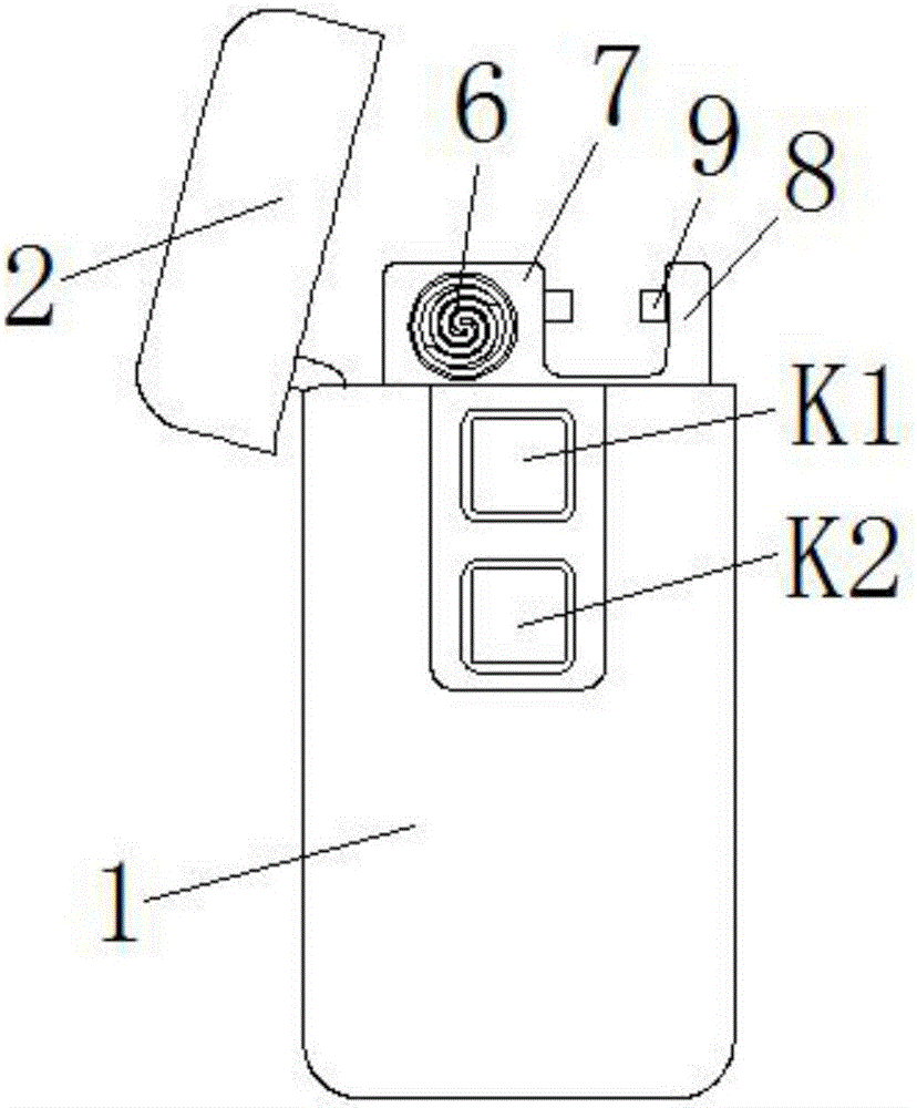 电子打火机制作方法