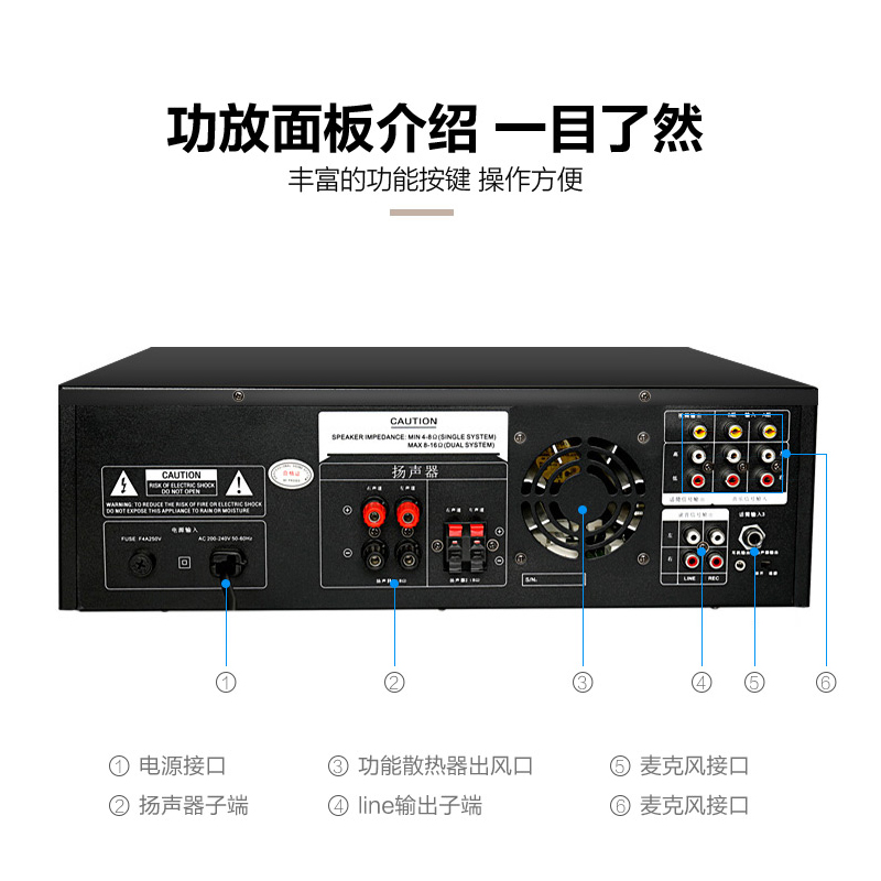 家庭功放和专业功放