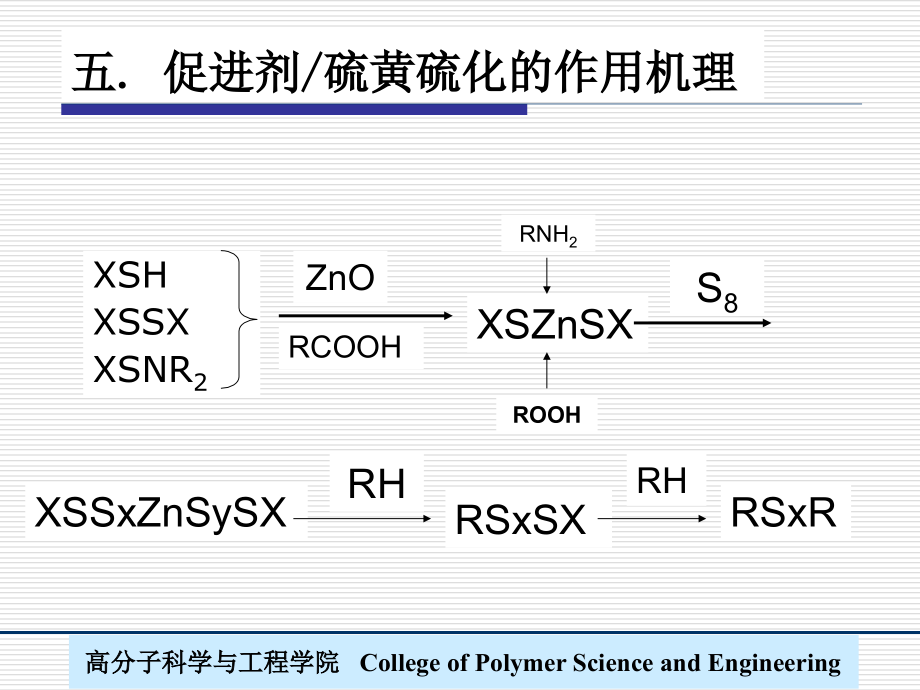 硫化体系包括