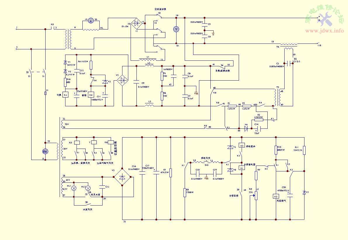 等离子焊机电路图