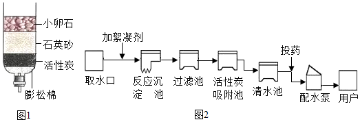 过滤中小卵石和石英砂的作用