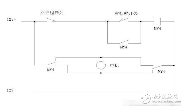 限位开关电路原理