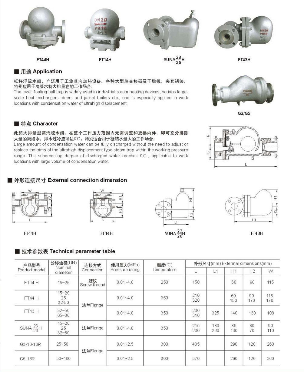 疏水阀选用