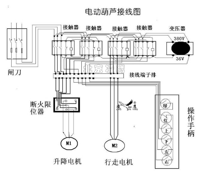 吊机电路怎么安装步骤