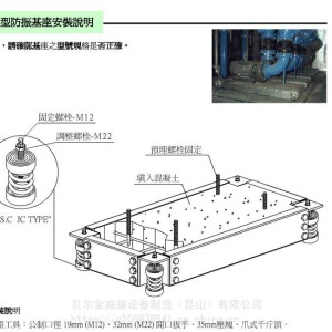 振动设备基础隔振措施