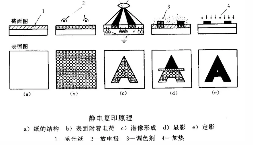 静电印刷工艺