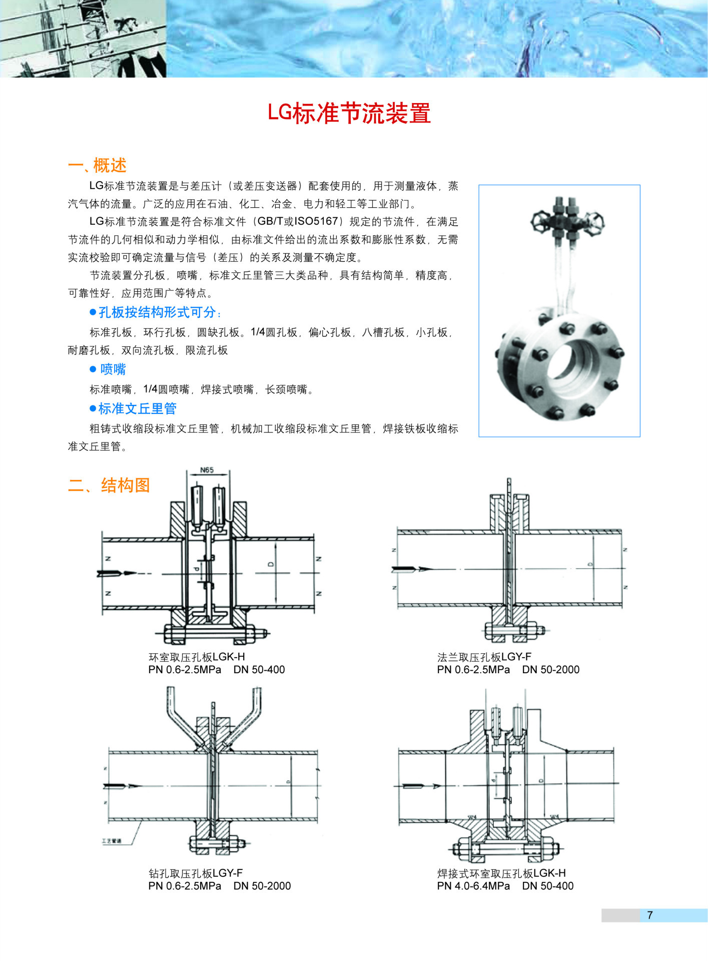 节流装置类型