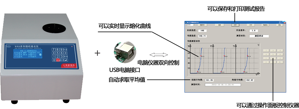 wrs-2微机熔点仪操作