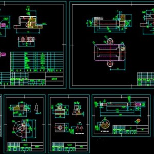 绘制机用虎钳各零件草图