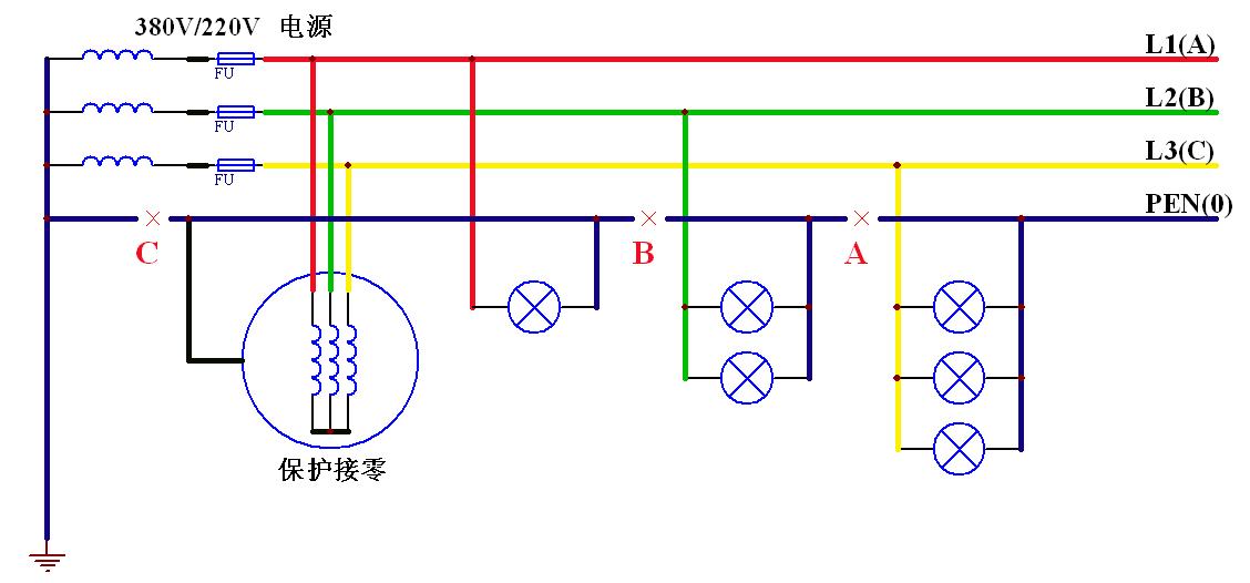 低压灯接线图