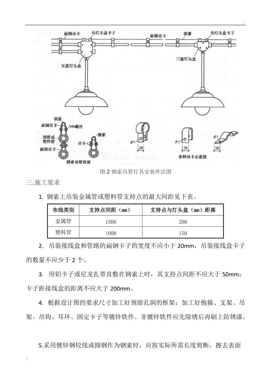 钢结构灯具安装规范