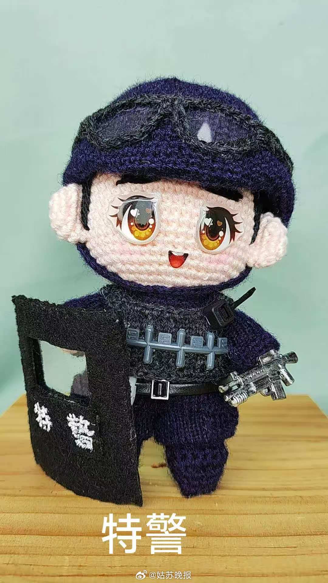 手工警察服装