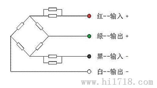 称重传感器接线盒接线