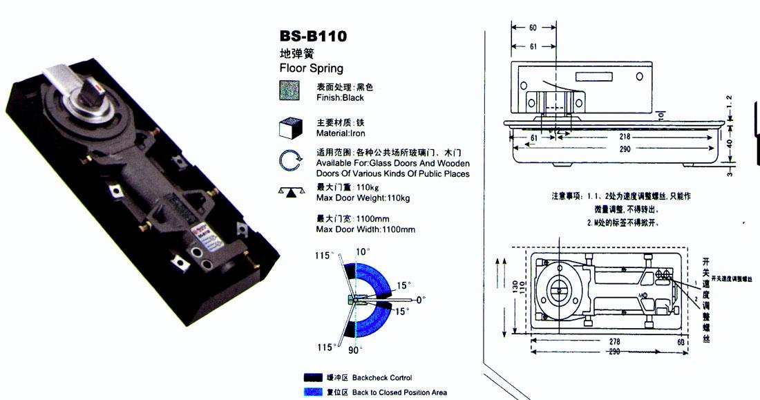 全景扫频仪与地弹簧的构造区别