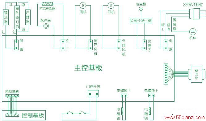 消毒机接线图