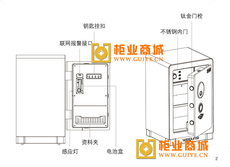 保险柜接线图