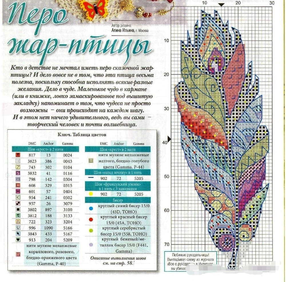 十字绣羽毛的意义