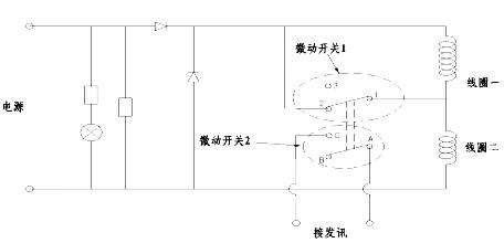 电镀机与电磁阀与手摇式发电灯怎么接线图