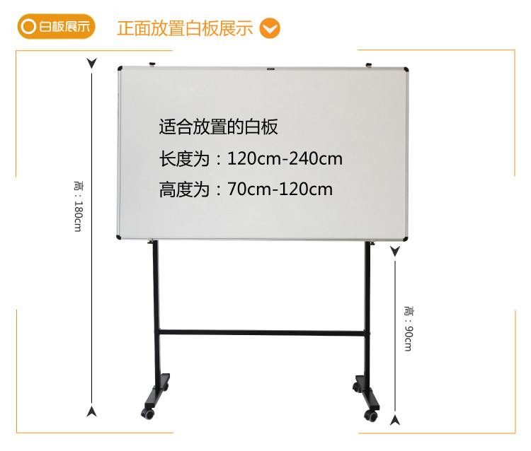 白板的高度