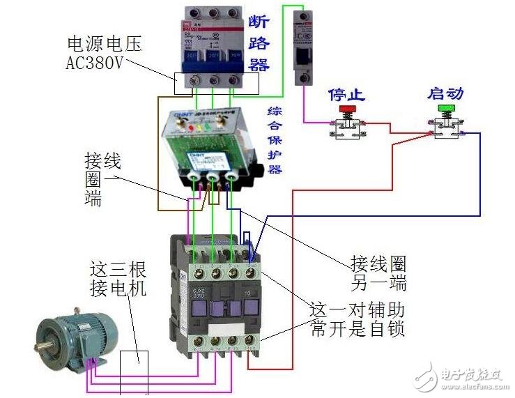 保护器怎样接