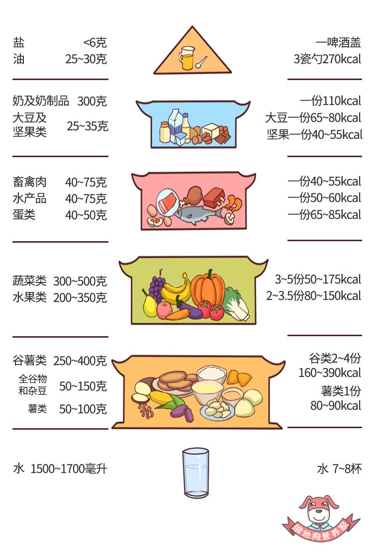 包装食物热量计算公式