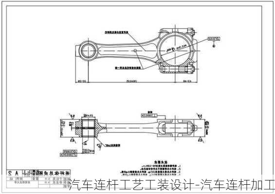 连杆工艺