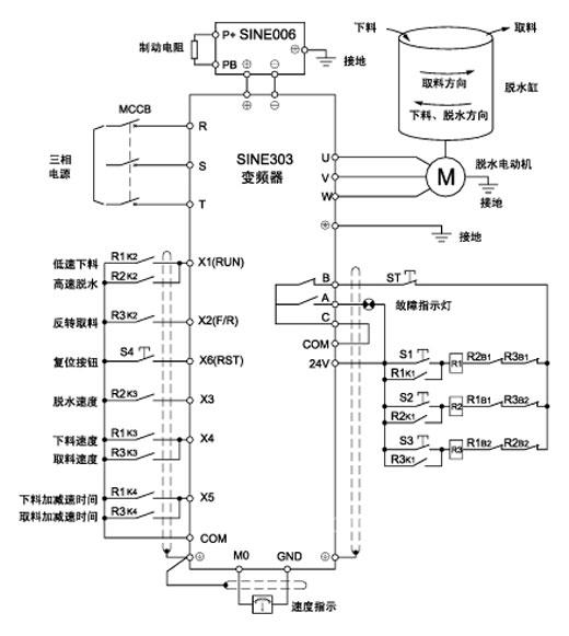 脱水机接线路图视频