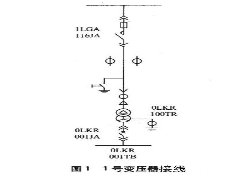 变压器的安装接线图设计