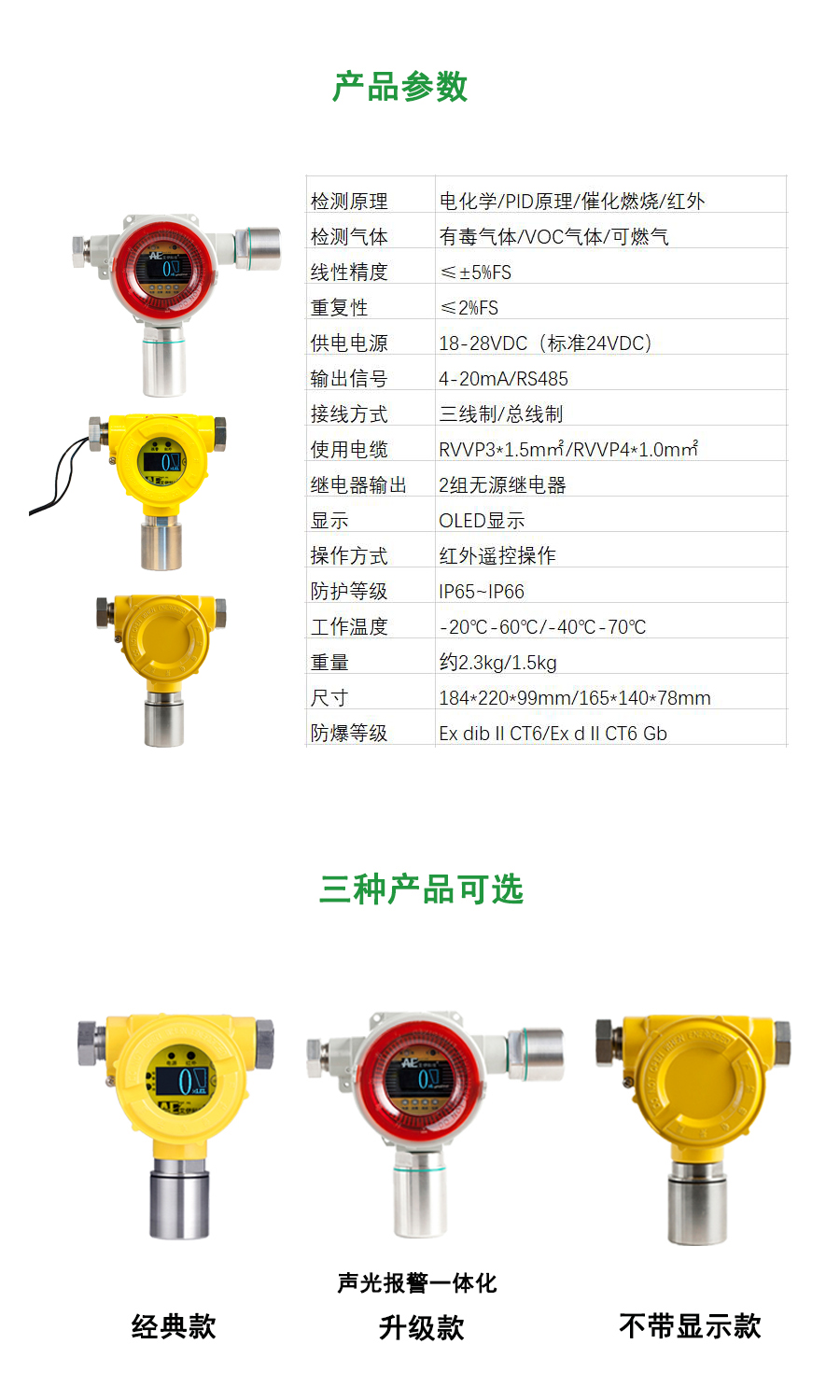 可燃气体检测器安装规范