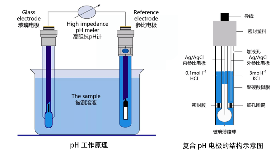 ph计组成