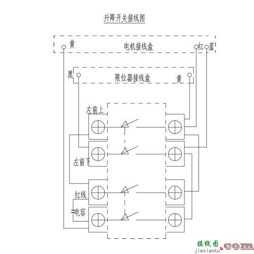 砂洗机与升降台与吊坠怎么接线图解视频