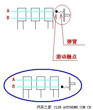 直键开关与汽车三滤型号都一样吗怎么接线