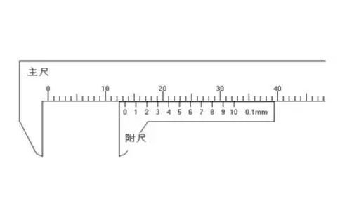 游标卡尺上游标尺每个格刻度是多少