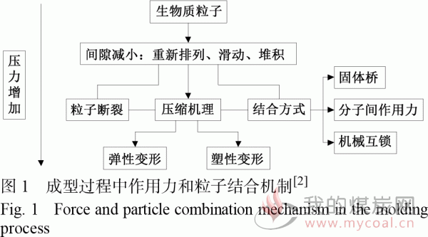 压缩机与渣油与饲料成型机的关系图