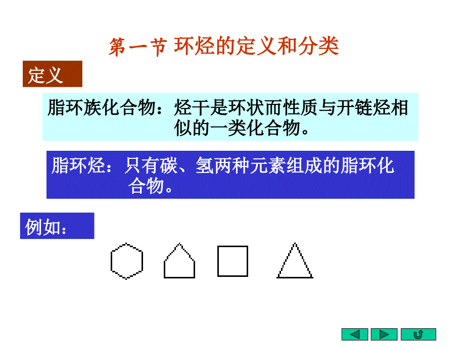 脂环烃是环烷烃吗