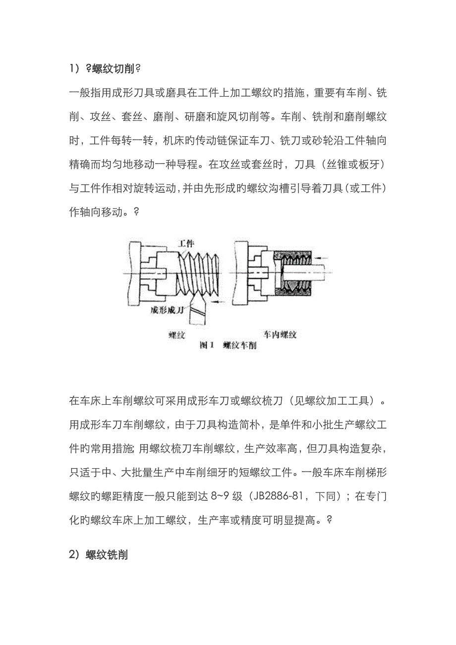 螺纹加工工具及使用方法