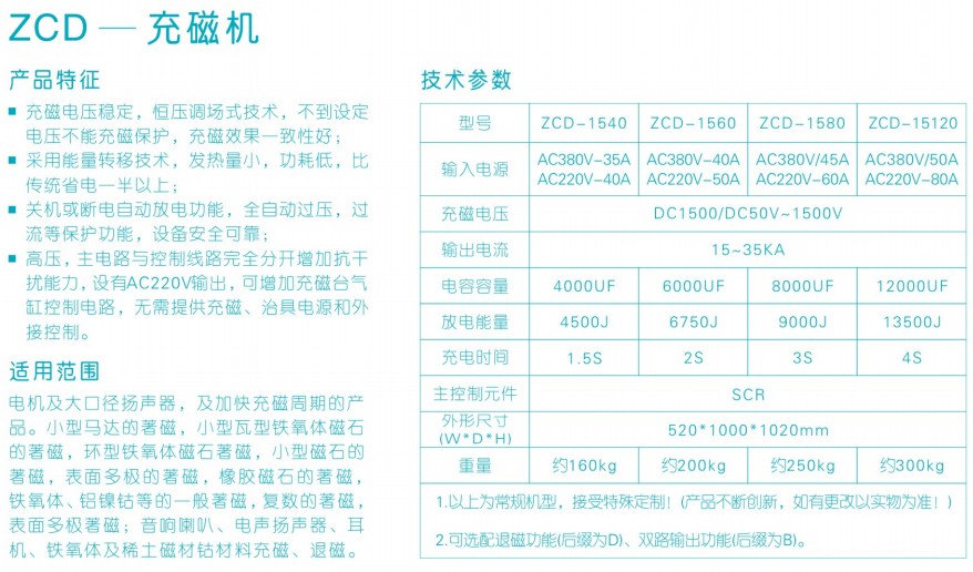 充磁机使用说明