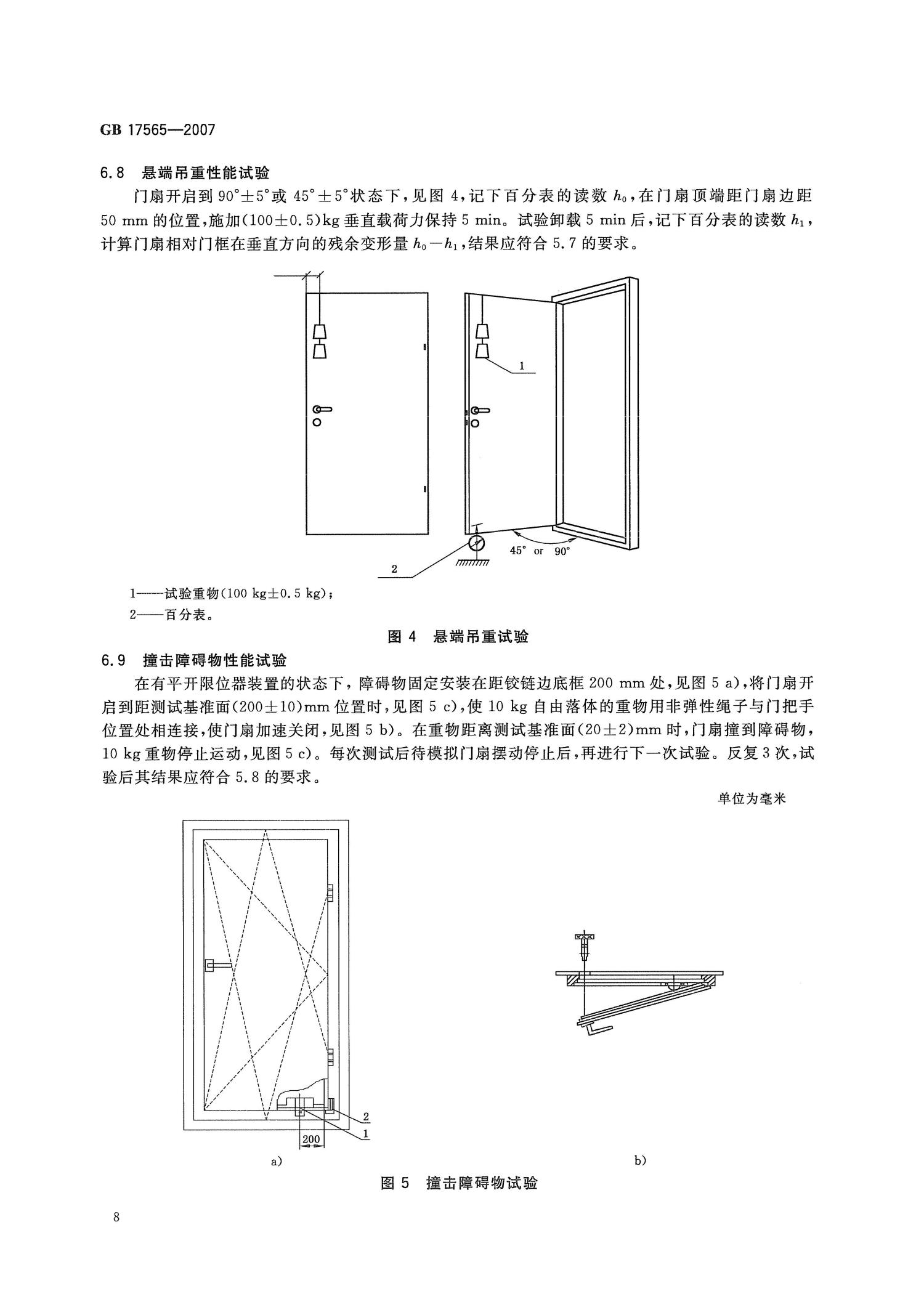 纱窗通用技术条件