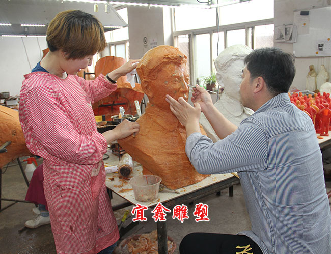 雕塑工艺品制作过程
